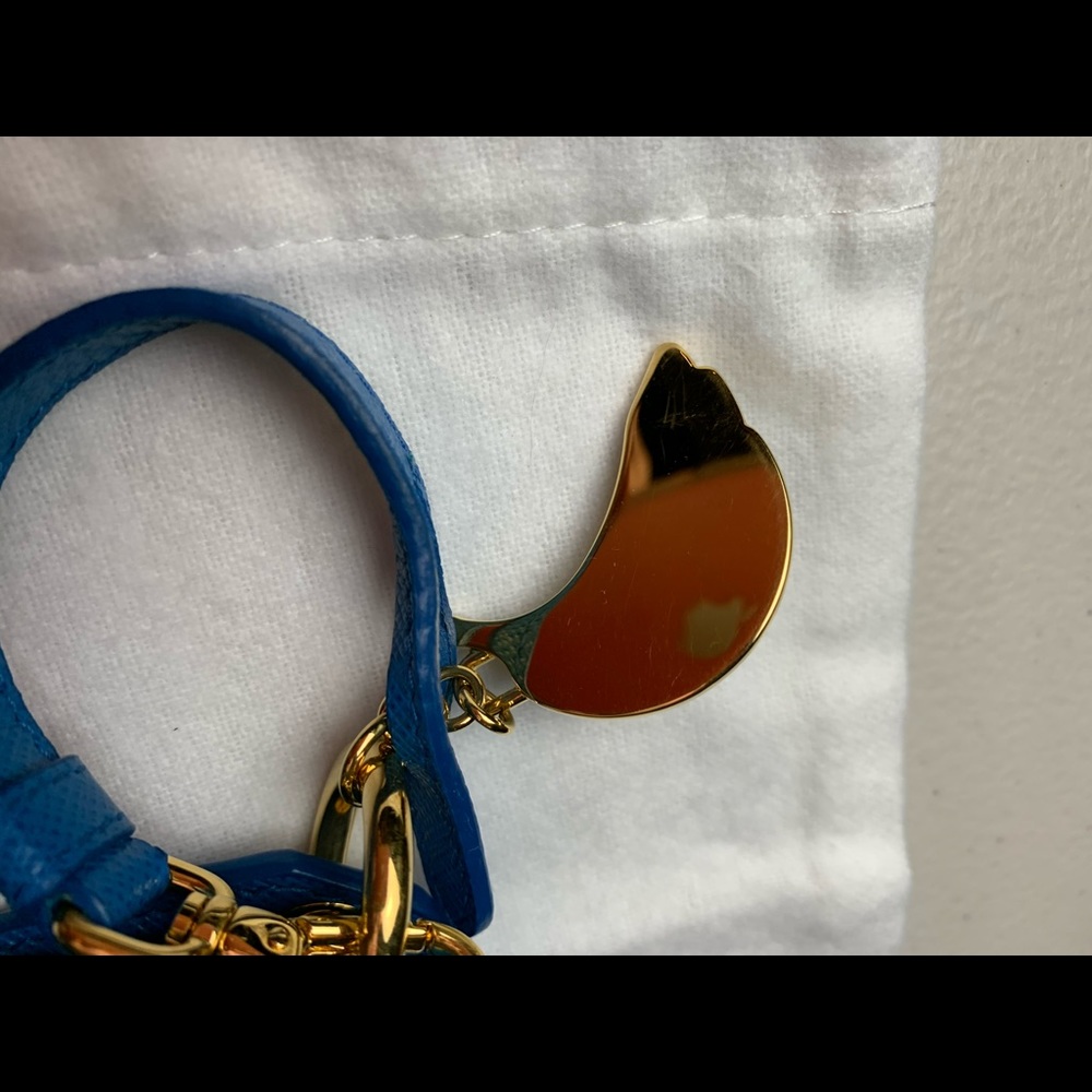 Prada new blue card/coin/accessory case - Picture 11 of 15